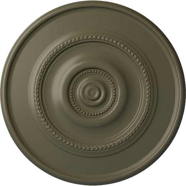 Ekena Millwork Traditional Reece Ceiling Medallion (Canopies up to 5 7/8"), 24 3/8"OD x 1 1/8"P, Painted Turtle CM24REPTF - main